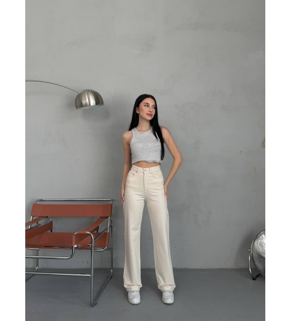 210445 CREAM JEANS Denim