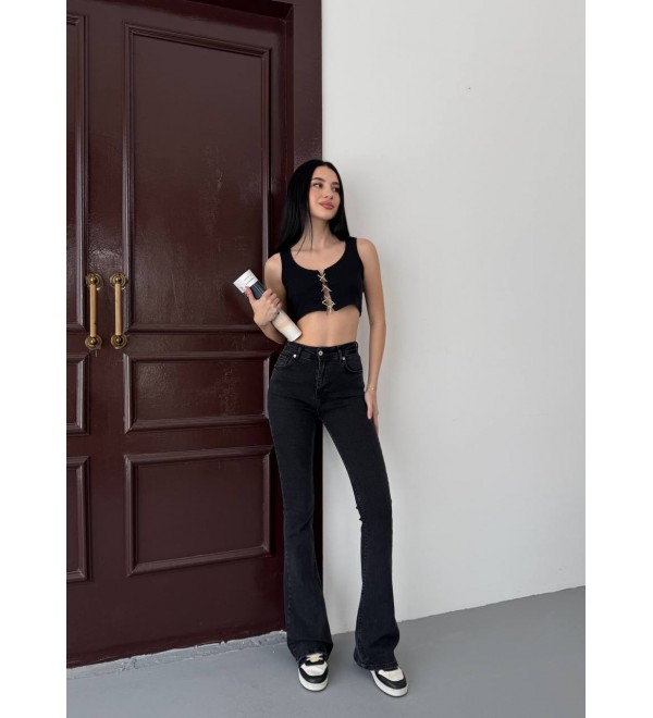 210455 BLACK JEANS Denim