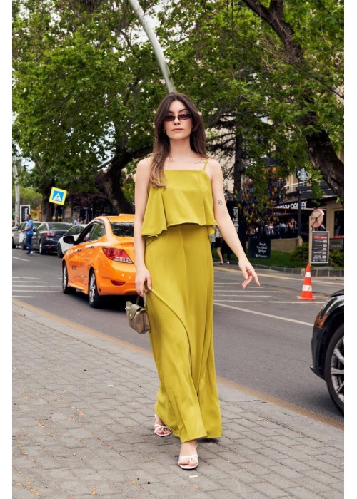 210473 YEŞİL ELBİSE