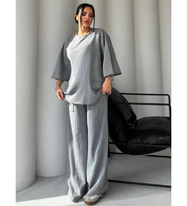 210568 GRİ EŞOFMAN T...