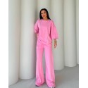 210569 PEMBE EŞOFMAN TAKIM COMPACT KUMAŞ