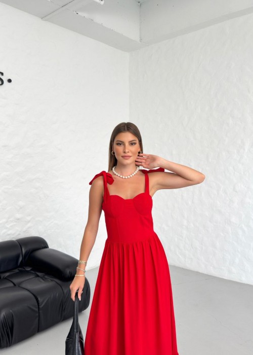 210580 KREM ELBİSE