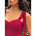 210581 BORDO ELBİSE