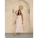210592 GEMUSTERT KLEID