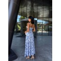 210595 GEMUSTERT KLEID