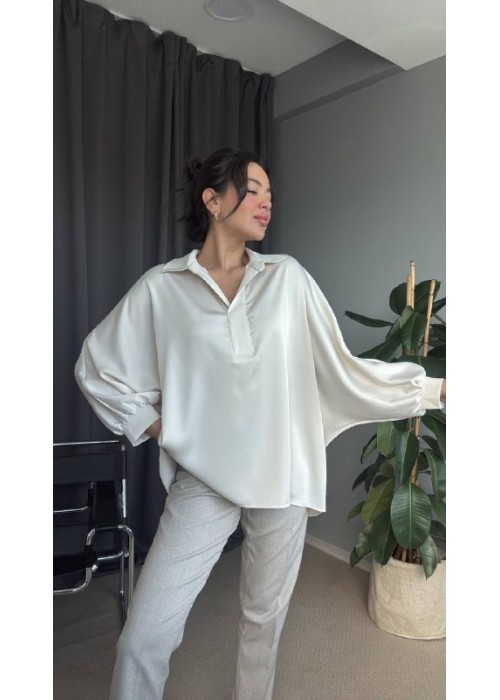 210624 WHITE SHIRT SATIN FABRIC