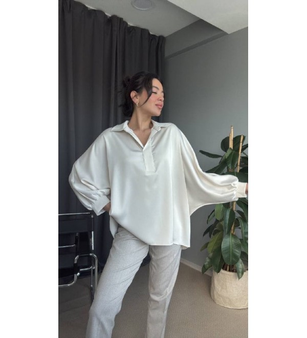 210624 WHITE SHIRT SATIN FABRIC