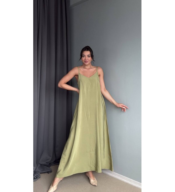 210631 YEŞİL ELBİSE