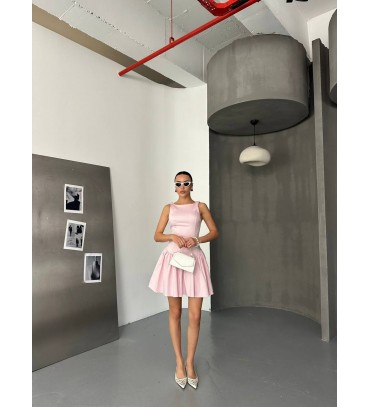 210633 PEMBE ELBİSE...