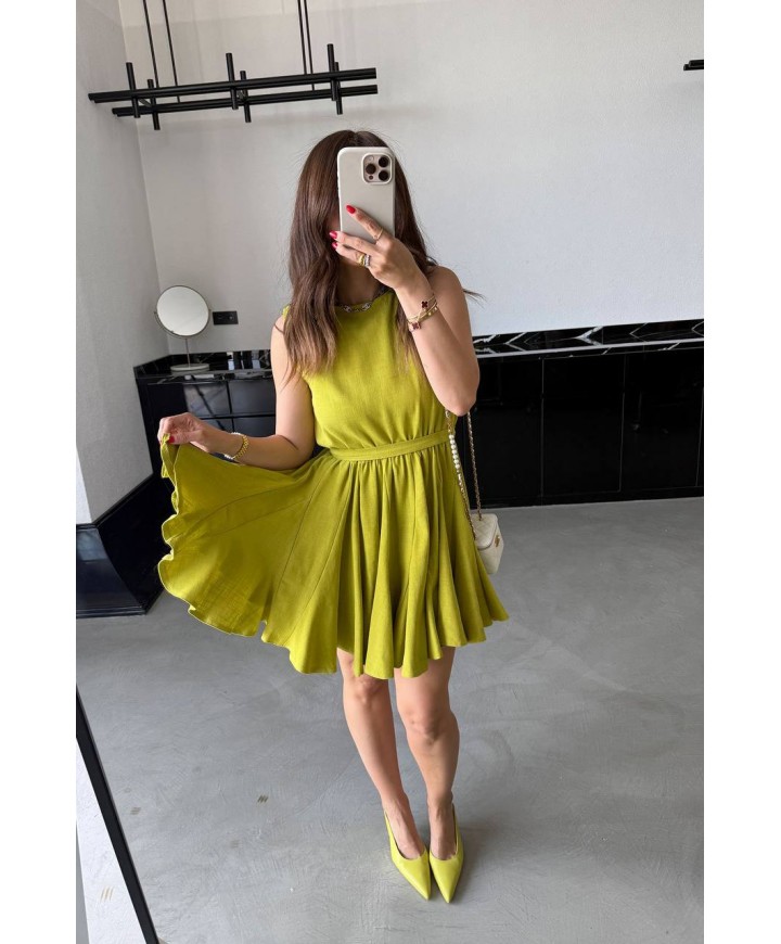 210637 YEŞİL ELBİSE