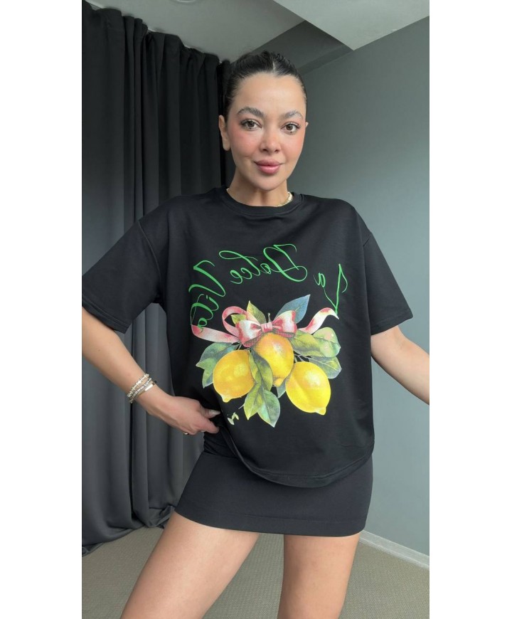 210642 BLACK T SHIRT