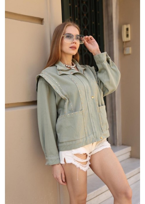 210677 HAKİ CEKET