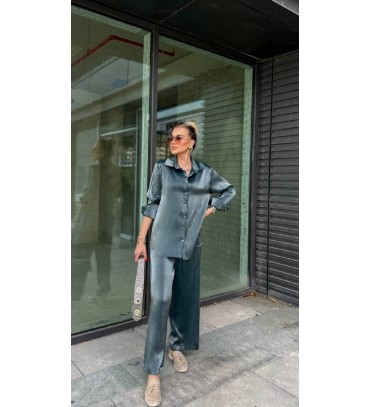 210687 LARCİVET TAKIM SATEN KUMAŞ 210687 LARCİVET TAKI...