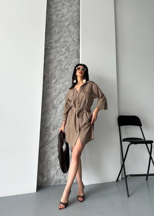 210731 KAHVE ELBİSE