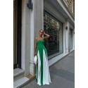 210829 GRÜN COCKRAİLKLEİD