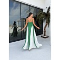 210829 GRÜN COCKRAİLKLEİD