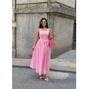 210854 PEMBE ELBİSE
