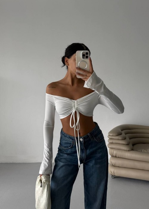 210865 WHITE BLOUSE