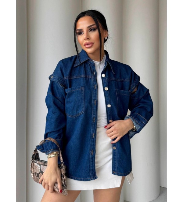 210914 NAVY BLUE SHIRT Denim