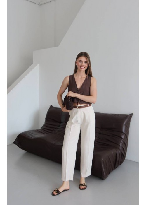 210973 WHITE TROUSERS