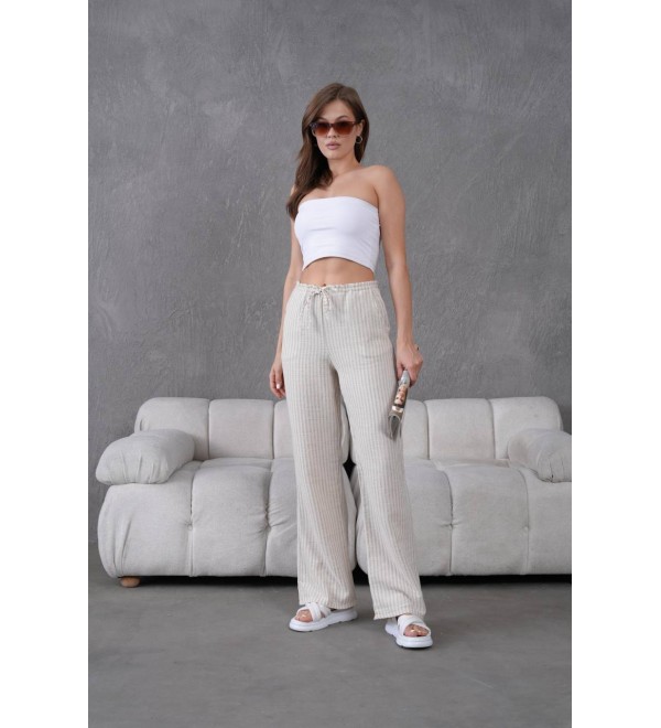 211118 CREAM TROUSERS