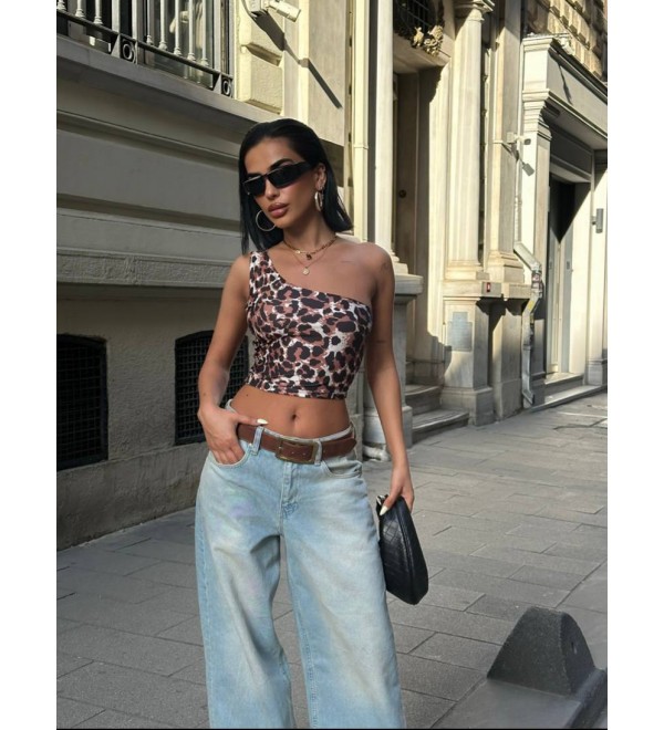211163 LEOPARD BLOUSE