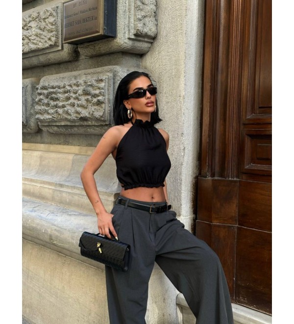 211164 BLACK BLOUSE