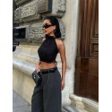 211164 BLACK BLOUSE