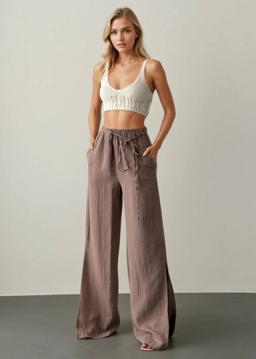211211 COFFEE TROUSERS