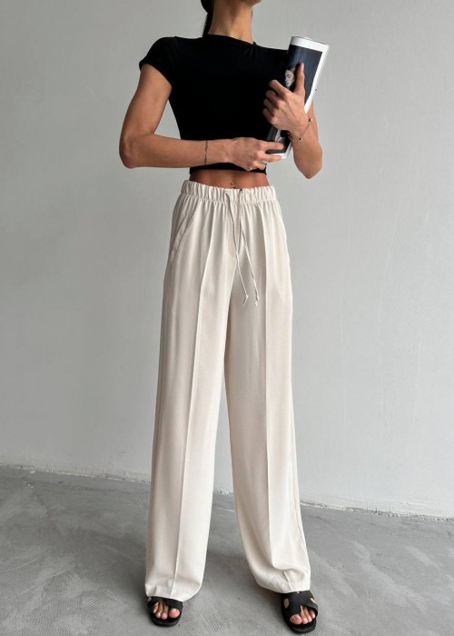 211232 CREAM TROUSERS