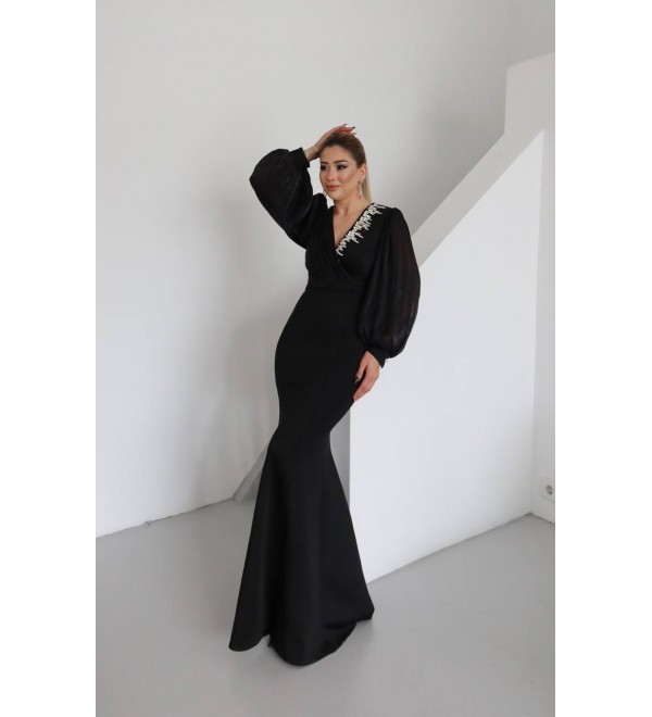 211341 SİYAH ABİYE