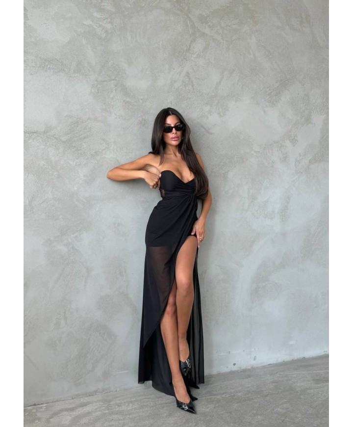 211348 SİYAH ELBİSE LYCRA
