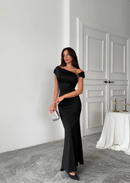 211364 SİYAH ELBİSE LYCRA