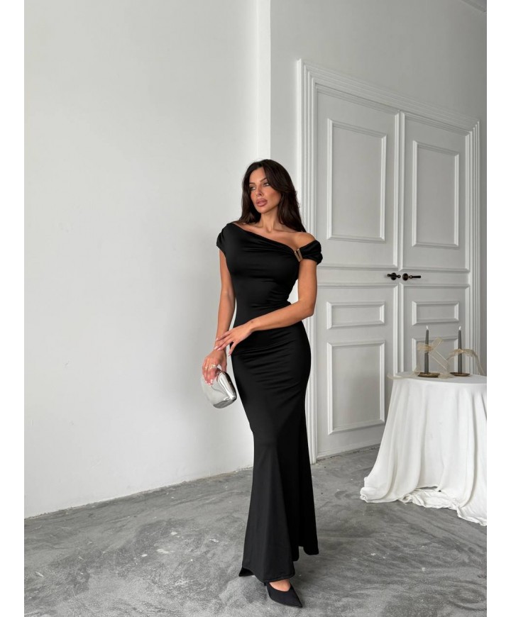 211364 SİYAH ELBİSE LYCRA