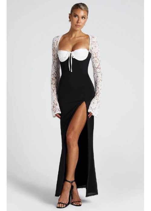 211378 SİYAH ABİYE LYCRA