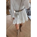 211420 WEISS KLEID SPITZEN