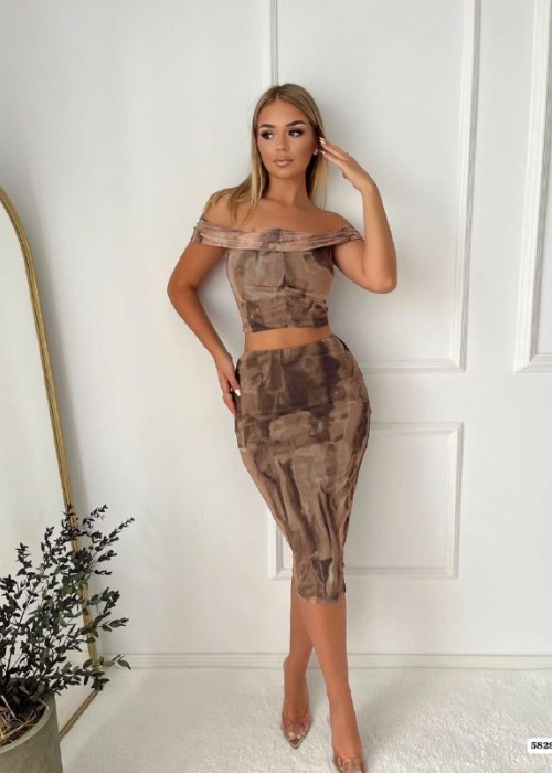211458 MINK SUİT TULLE