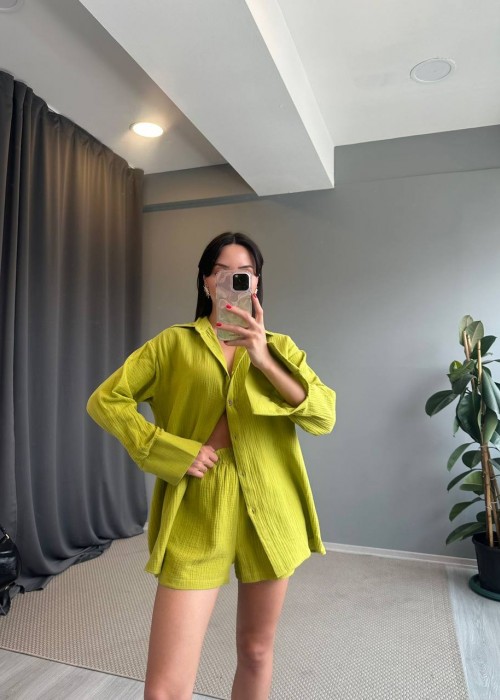 211643 Oil-green SUİT