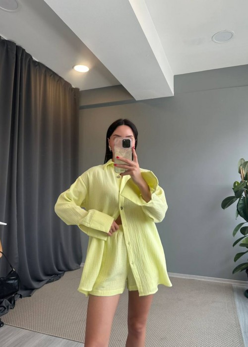 211644 PISTACHIO GREEN SUİT