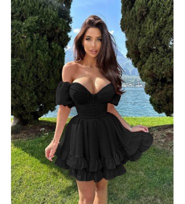 211667 SİYAH ELBİSE ...