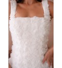 211841 BEYAZ ABİYE ORGANZE KUMAŞ