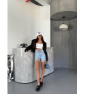 211848 MAVİ ŞORT DENİM