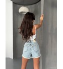 211850 MAVİ ETEK KOT