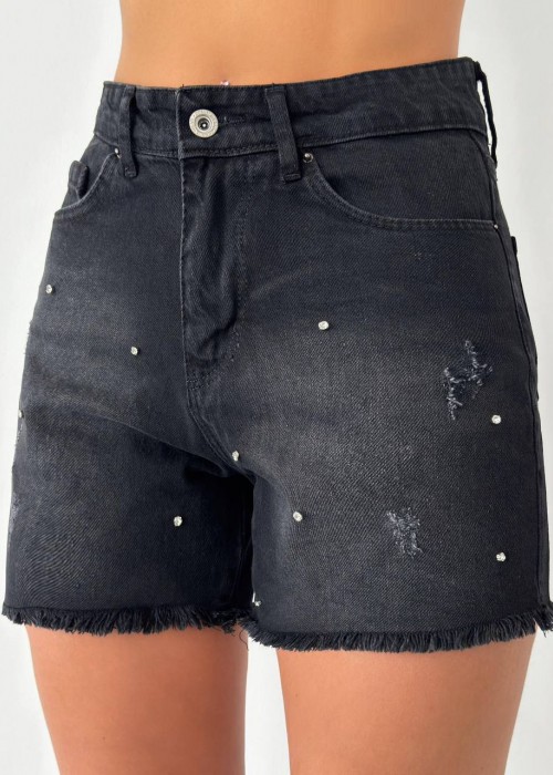 212040 SCHWARZ KURZE HOSE Denim