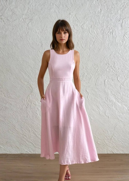 212091 PINK DRESS