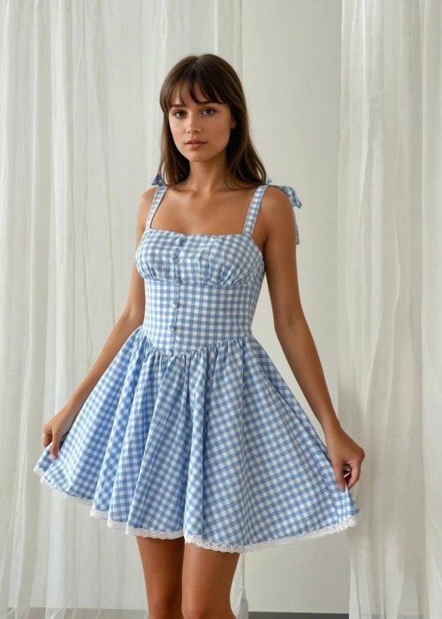 212094 BLUE DRESS
