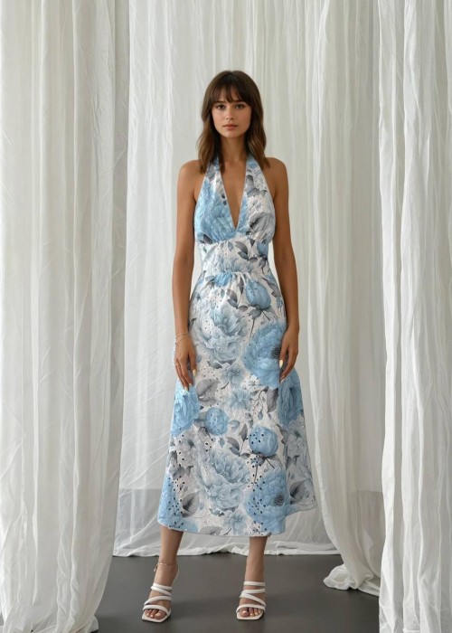 212096 PATTERNED DRESS