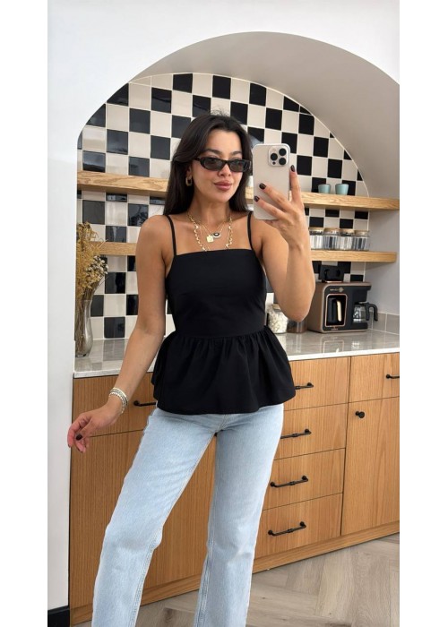 212116 BLACK BLOUSE