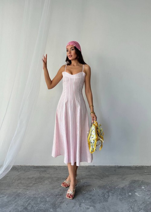 212193 STRIPED DRESS