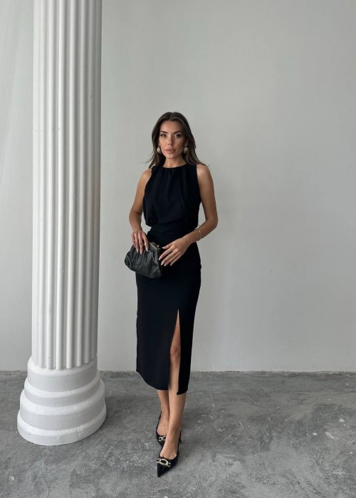 212197 BLACK DRESS